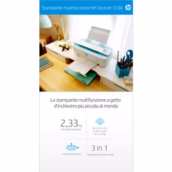 HP DeskJet Stampante multifunzione 3760 - Vista aggiuntiva 8