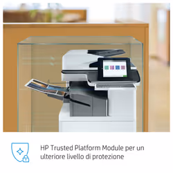 HP Color LaserJet Enterprise Flow Stampante multifunzione M776zs, Stampa, copia, scansione e fax, Stampa fronte/retro; Scansione verso e-mail - Vista aggiuntiva 6