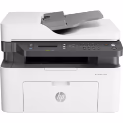HP Laser Stampante multifunzione 137fnw, Laser, Mono stampa, 1200 x 1200 DPI, Mono copia, A4, Grigio, Bianco