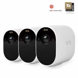 Arlo Videocamera Essential con faretto integrato x3