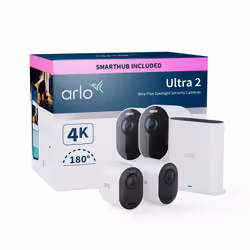 Arlo Ultra 2 Telecamera di Sorveglianza da esterno, set da 2 bianco - Vista aggiuntiva 6