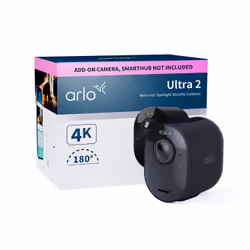 Arlo Ultra 2 Telecamera di Sorveglianza esterno, telecamera aggiuntiva nera - Vista aggiuntiva 5