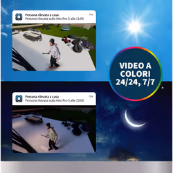 Arlo Pro Telecamera di sorveglianza senza fili 5 2K Spotlight, set da 2 bianco - Vista aggiuntiva 6