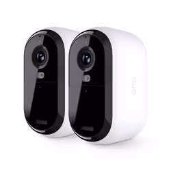 Arlo Essential Telecamera di sorveglianza per esterni 2K 2K, set da 2
