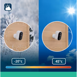 Arlo Essential Telecamera di sorveglianza per esterni 2K 2K, pacco da 3 - Vista aggiuntiva 5