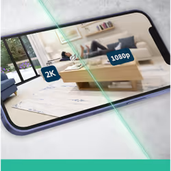 Arlo Essential Telecamera di sorveglianza 2K Indoor, pacco da 2 - Vista aggiuntiva 5