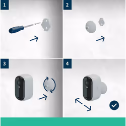 Arlo Essential Telecamera di sorveglianza per esterni 2K con Pannelli Solari, set da 3 - Vista aggiuntiva 8