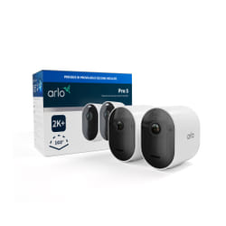 Arlo Pro Telecamera di sorveglianza 5 2K+, kit da 2 telecamere