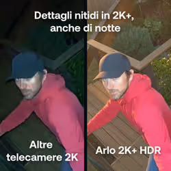 Arlo Pro Telecamera di sicurezza 6 2K+, set da 2 - Vista aggiuntiva 4