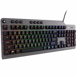Lenovo Legion K500 tastiera Gaming USB QWERTY Inglese US Nero, Grigio
