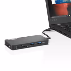 Lenovo GX90T77924 replicatore di porte e docking station per laptop Cablato USB 3.2 Gen 1 (3.1 Gen 1) Type-C Grigio - Vista aggiuntiva 4