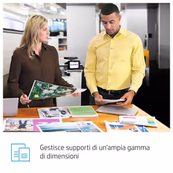 HP Color LaserJet Enterprise Flow Stampante multifunzione M776z - Vista aggiuntiva 6