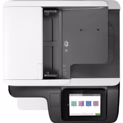 HP Color LaserJet Enterprise Flow Stampante multifunzione M776z, Stampa, copia, scansione e fax, Stampa da porta USB frontale - Vista aggiuntiva 4