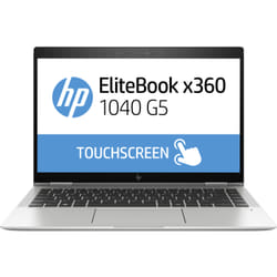 HP EliteBook x360 1040 G5 Intel® Core™ i7 i7-8550U Ibrido (2 in 1) 35,6 cm (14") Touch screen Full HD 16 GB DDR4-SDRAM 512 GB SSD Wi-Fi 5 (802.11ac) Windows 10 Pro Nero, Argento