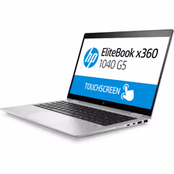 HP EliteBook x360 1040 G5 Intel® Core™ i7 i7-8550U Ibrido (2 in 1) 35,6 cm (14") Touch screen Full HD 16 GB DDR4-SDRAM 512 GB SSD Wi-Fi 5 (802.11ac) Windows 10 Pro Nero, Argento