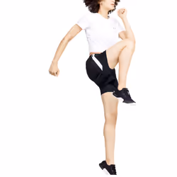 Under Armour Play Up 2-in-1 Anteriore piatto Femmina Nero - Vista aggiuntiva 5