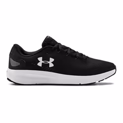 Under Armour UA Charged Pursuit 2, Corsa, Femmina, Adulto, Nero, Monocromatico, Chiusura con lacci
