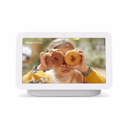 Google Nest Hub (Gen 2), Google Assistant, Rettangolo, Bianco, Chalk, Android, iOS, 17,8 cm (7")