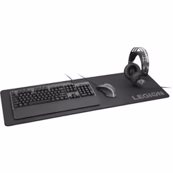 Lenovo GXH0W29068 tappetino per mouse Tappetino per mouse per gioco da computer Nero - Vista aggiuntiva 2