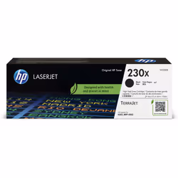 HP 230X Black Original LaserJet Toner Cartridge, 7500 pagine, Nero, 1 pz