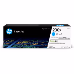 HP 230X Cyan Original LaserJet Toner Cartridge, 5500 pagine, Ciano, 1 pz