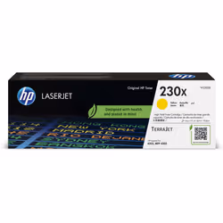 HP 230X Yellow Original LaserJet Toner Cartridge, 5500 pagine, Giallo, 1 pz