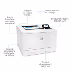 HP Color LaserJet Enterprise Stampante Enterprise Color LaserJet M455dn - Vista aggiuntiva 5
