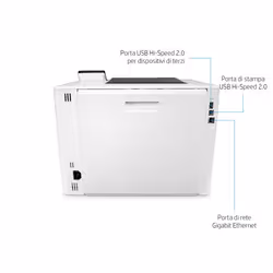 HP Color LaserJet Enterprise Stampante Enterprise Color LaserJet M455dn - Vista aggiuntiva 6