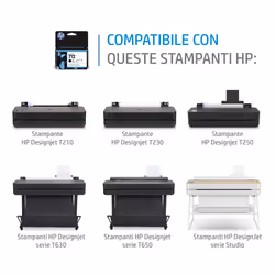 HP Confezione da 3 cartucce di inchiostro giallo originale DesignJet 712 da 29 ml - Vista aggiuntiva 4