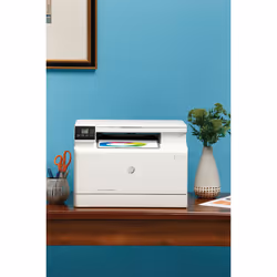 HP Color LaserJet Pro Stampante multifunzione M182n, Stampa, copia, scansione, Risparmio energetico; avanzate funzionalità di sicurezza - Vista aggiuntiva 7