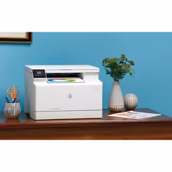 HP Color LaserJet Pro Stampante multifunzione M182n, Stampa, copia, scansione, Risparmio energetico; avanzate funzionalità di sicurezza - Vista aggiuntiva 8