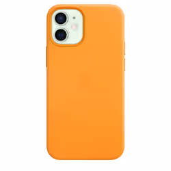 Apple Custodia MagSafe in pelle per iPhone 12 mini - California Poppy