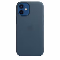 Apple Custodia MagSafe in pelle per iPhone 12 mini - Blu Baltico, Cover, Apple, iPhone 12 mini, 13,7 cm (5.4"), Blu