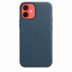Apple Custodia MagSafe in pelle per iPhone 12 mini - Blu Baltico