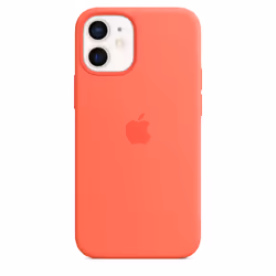 Apple Custodia MagSafe in silicone per iPhone 12 mini - Rosarancio - Vista aggiuntiva 4