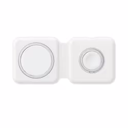 Apple MagSafe Duo Charger, Interno, USB, Carica wireless, 1 m, Bianco