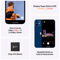 Apple iPhone 12 64 GB - Viola - Vista aggiuntiva 6