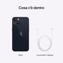 Apple iPhone 13 128 GB Nero - Vista aggiuntiva 8
