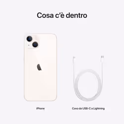 Apple iPhone 13 128 GB Bianco - Vista aggiuntiva 8