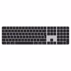 Apple Magic Keyboard con Touch ID e tastierino numerico per Mac con chip - Danese - Tasti neri, Full-size (100%), Con cavo e ...