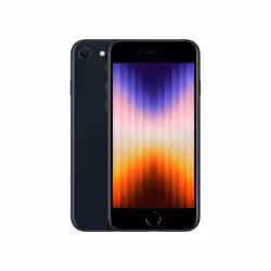 Apple iPhone SE 128GB Mezzanotte, 11,9 cm (4.7"), 1334 x 750 Pixel, 128 GB, 12 MP, iOS 15, Nero