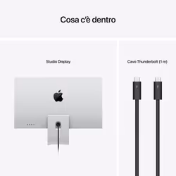 Apple Studio Display - Adattatore VESA, Supporto escluso - vetro standard - Vista aggiuntiva 7