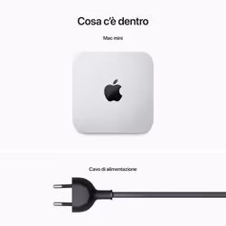 Apple Mac mini M2 core: 8 CPU 10 GPU 512 GB SSD - Vista aggiuntiva 7