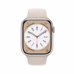 Apple Watch Series 8 GPS + Cellular 45mm Cassa in Alluminio color Galassia con Cinturino Sport Band Galassia - Regular