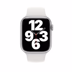 Apple MP7F3ZM/A accessorio indossabile intelligente Band Bianco Fluoroelastomero - Vista aggiuntiva 3