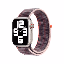 Apple MPL63ZM/A accessorio indossabile intelligente Band Borgogna Nylon