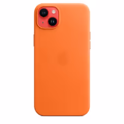Apple Custodia iPhone 14 Plus in Pelle - Arancione - Vista aggiuntiva 4