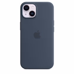 Apple Custodia MagSafe in silicone per iPhone 14 - Blu tempesta - Vista aggiuntiva 2