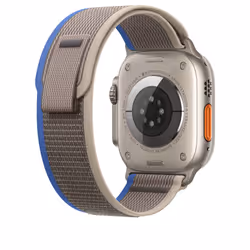 Apple MQEJ3ZM/A accessorio indossabile intelligente Band Blu, Grigio Nylon - Vista aggiuntiva 4
