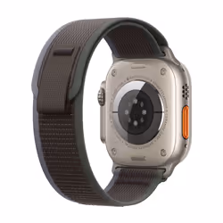 Apple Watch Ultra 2 GPS + Cellular, Cassa 49m in Titanio con Blu/Nero Trail Loop - M/L - Vista aggiuntiva 3